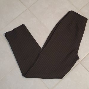 &Trousers by Danielle M Pinstripe Dress Trousers